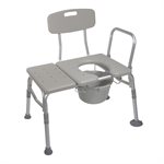 Chaise de Transfert: Chaise D'Aisance et Transfert - Plastique