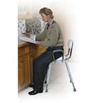 Kitchen: All-Purpose Stool with Adjustable Arms