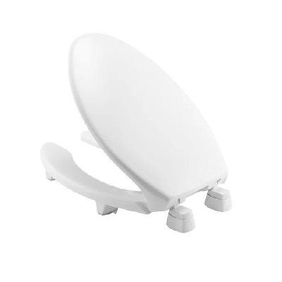 Toilet Seat: Elongated Raised 2" or 3" With Lid
