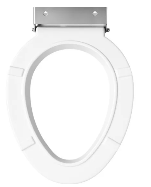 Toilet Seat: Elongated Raised 4"