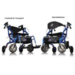 Fauteuil de Transport et Déambulateur: Fusion