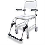 Shower And Commode Chair: Adjustable Height