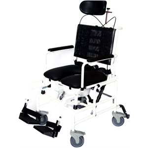 Bath & Commode Chair: Adult Tilt - Stainless Steel