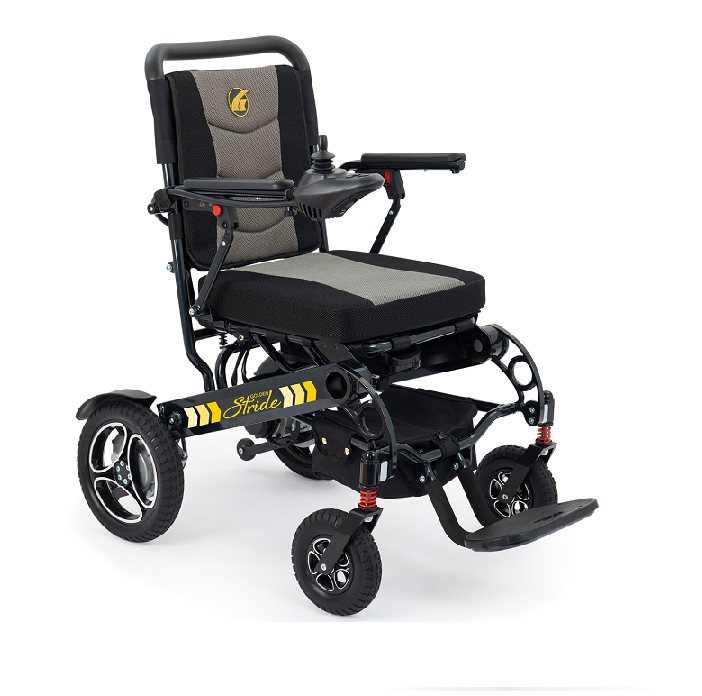 Electric / Motorized Wheelchair: Golden Stride Foldable