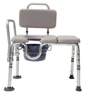 Transfer Chair: Commode and Transfer