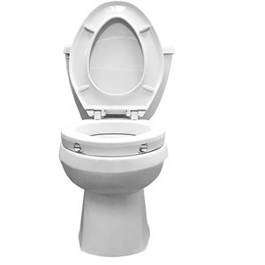 Toilet Seat: Raised 2" Standard or Elongated