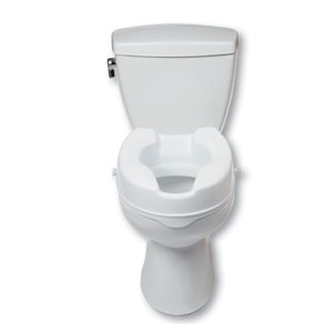 Toilet Seat: Raised 4"