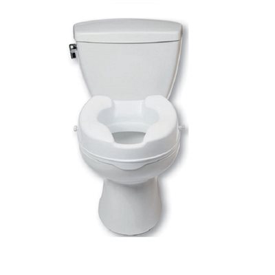 Toilet seat: Standard Raised 2" or 4"