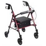 Rollator: Aluminum 