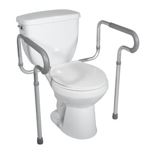 Toilet Grab Bar: Adjustable Safety Frame