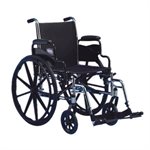 Fauteuil Roulant: Tracer SX5 - Accoudoirs Longs Fixes qui Basculent vers L’arrière