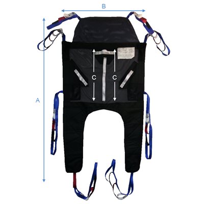 Rapid Fit Sling (Quick Installation) - 6 straps - Headrest